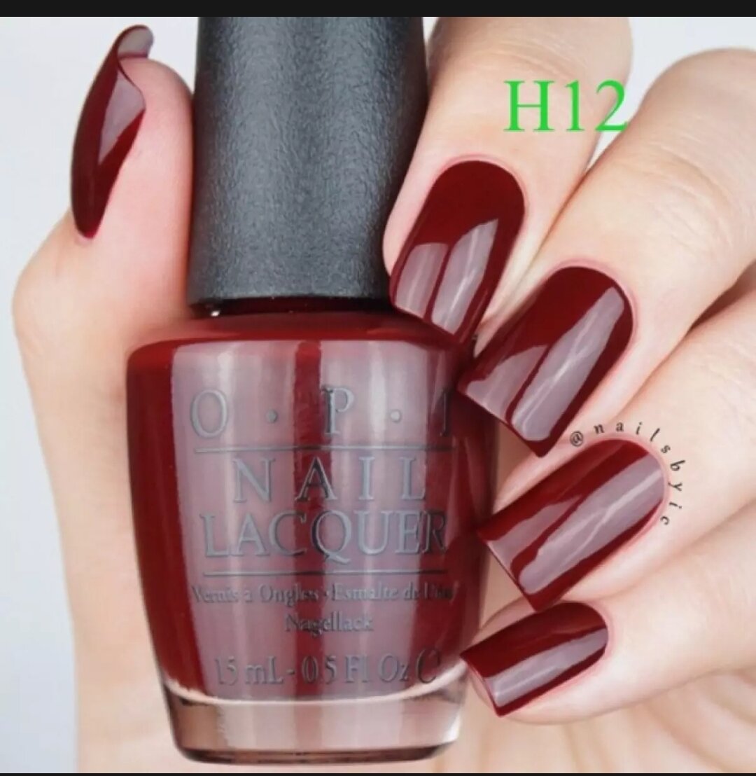 Sơn opi màu đỏ đô mã