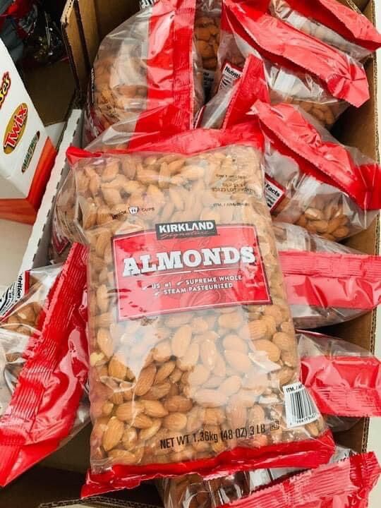 [Date 9/22]-Hạt hạnh nhân kirkland của Mỹ 1kg36