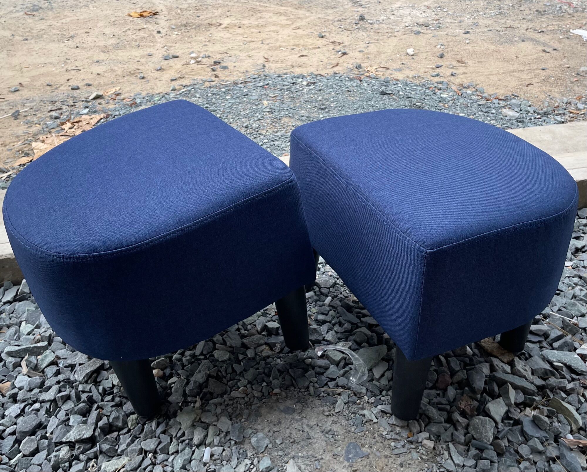 Ghế đôn sofa màu Xanh Navy