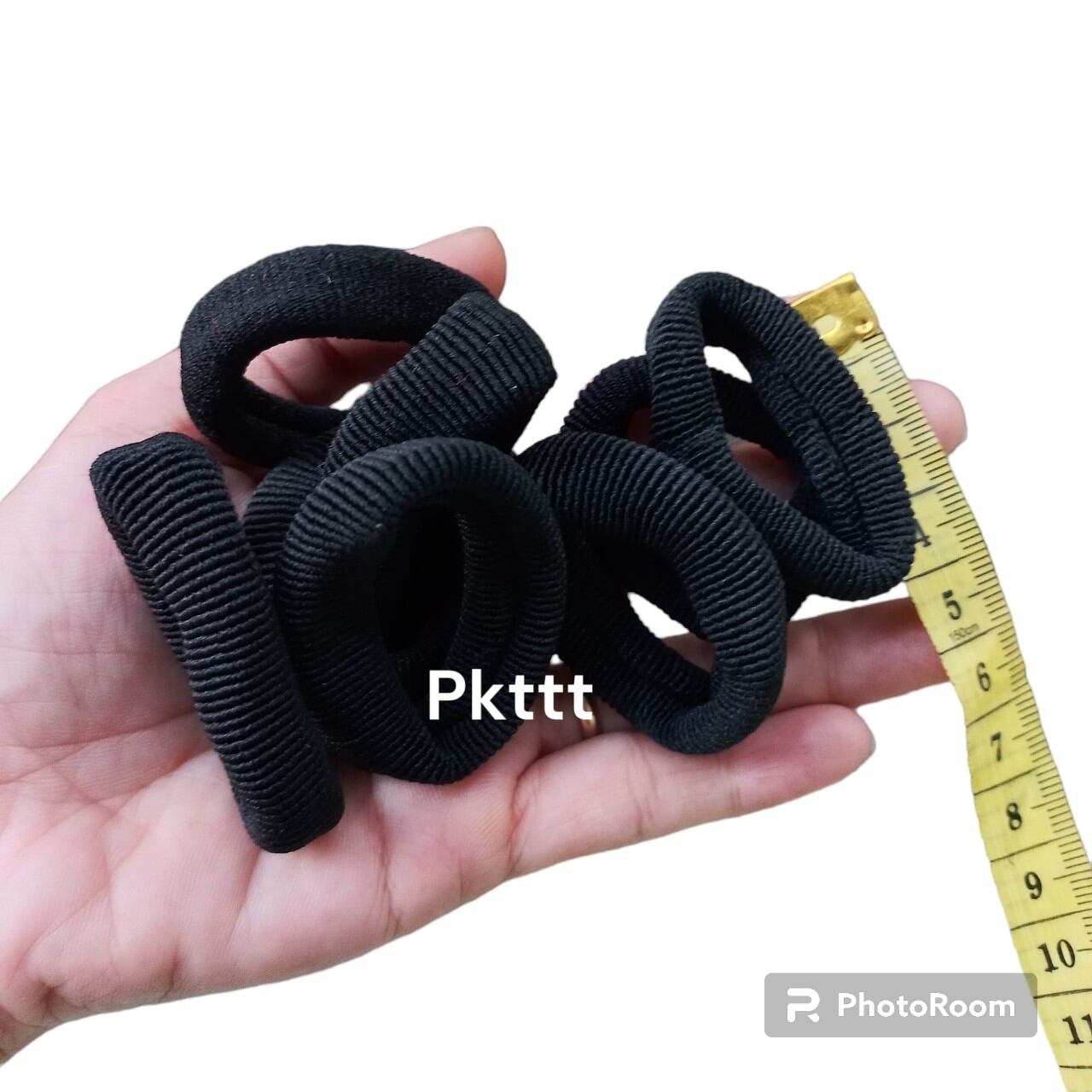 Túi 10 thun cột tóc cở nhỏ  (bản 1cm,đường kính 4-4.5cm)