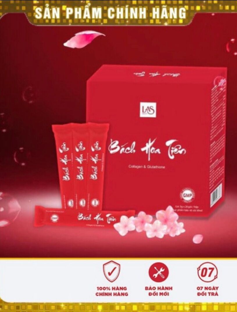 Bách hoa tiên chính hãng( 1 hộp 20 gói)