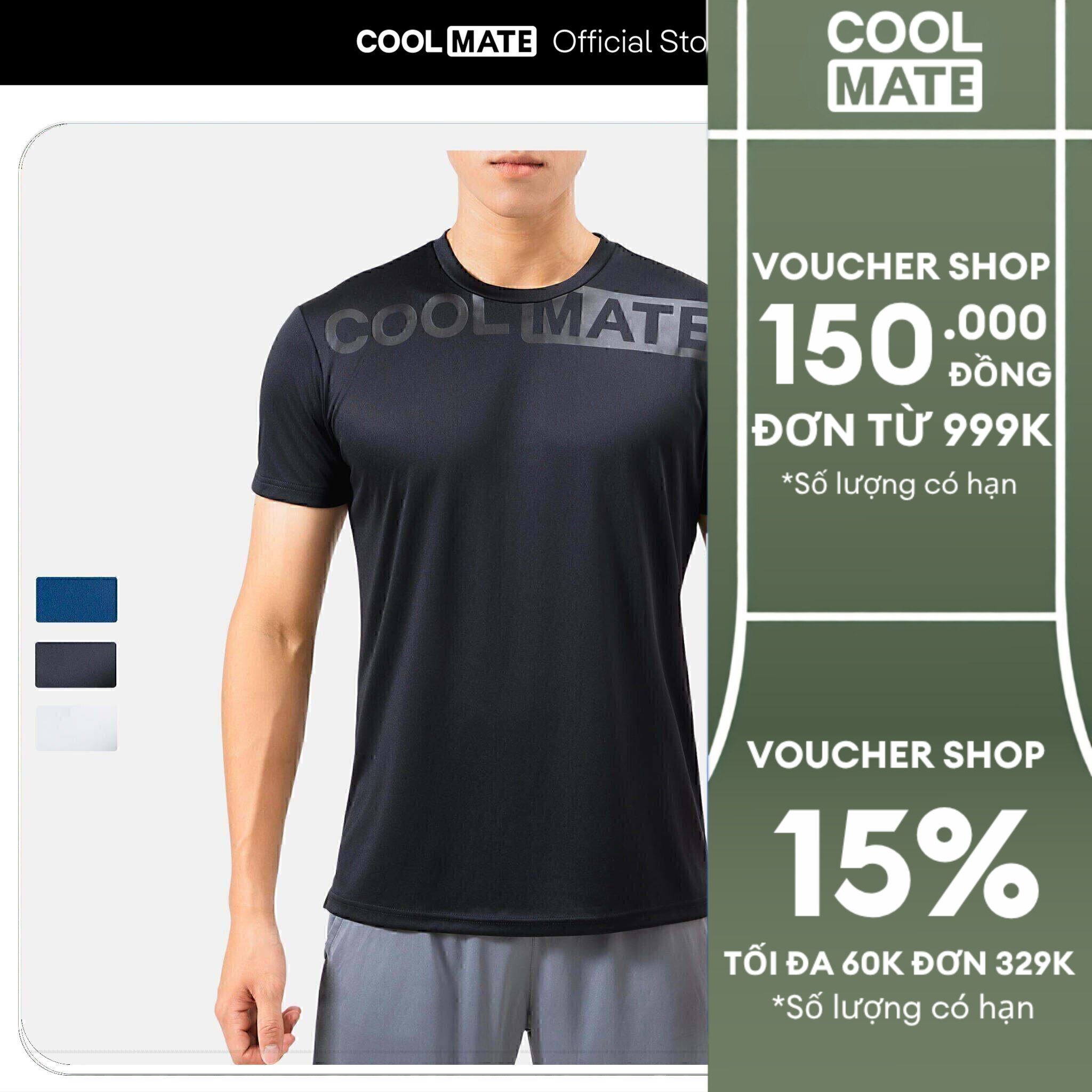 [GIÁ TỐT][OUTLET - KHÔNG ĐỔI TRẢ]Áo T-Shirt thể thao Active logo - Coolmate
