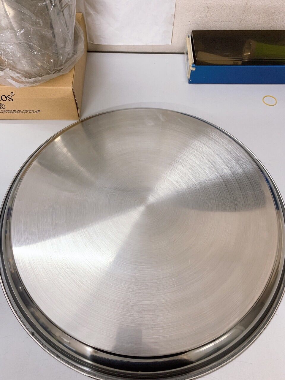 Mâm Tròn inox Việtcook Sezi ( 32, 36, 40, 46, 52cm)