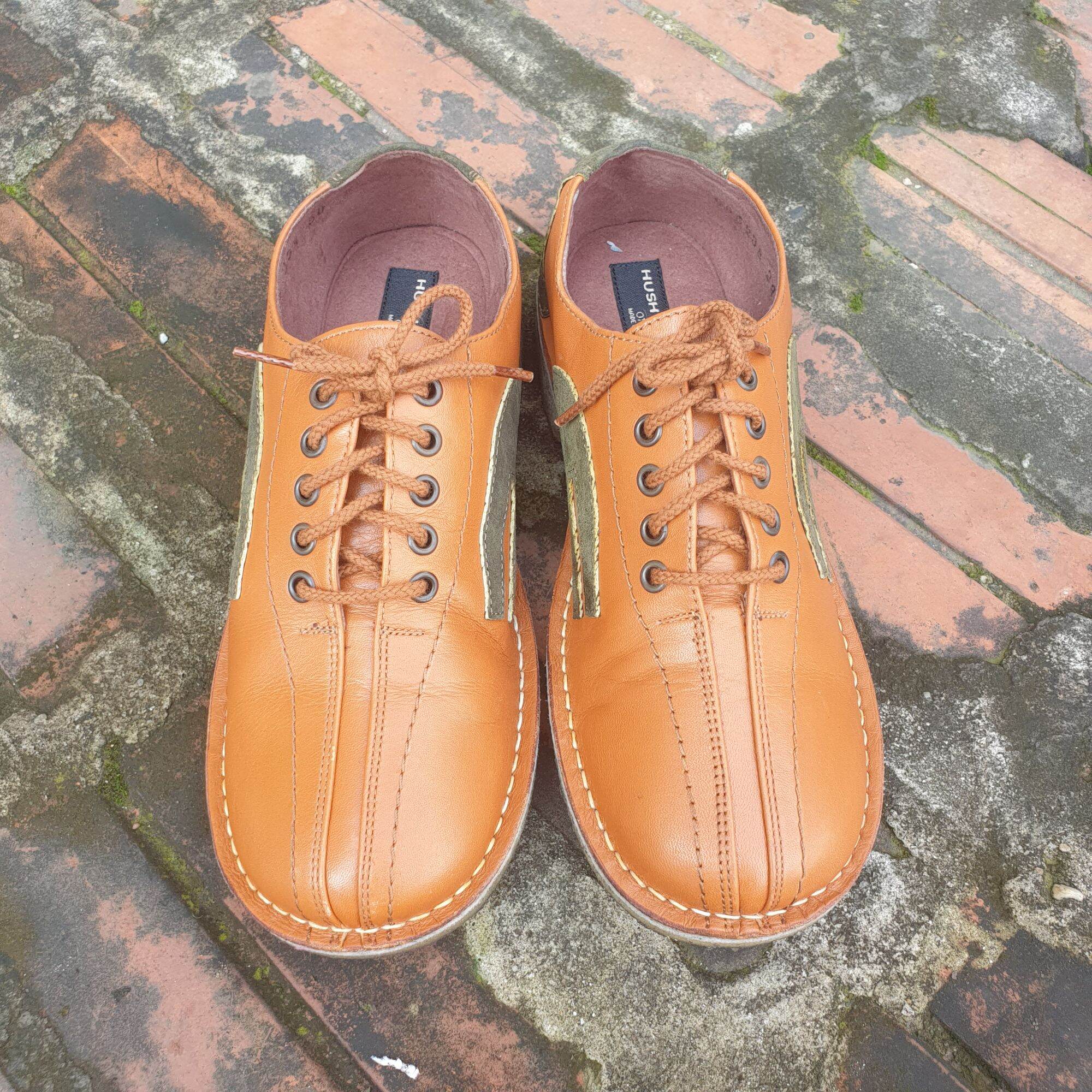 Giầy thể thao da hiệu Hush Puppies made in Japan