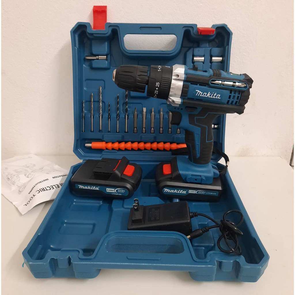 MÁY KHOAN PIN MKT-26V KÈM PHỤ KIỆN