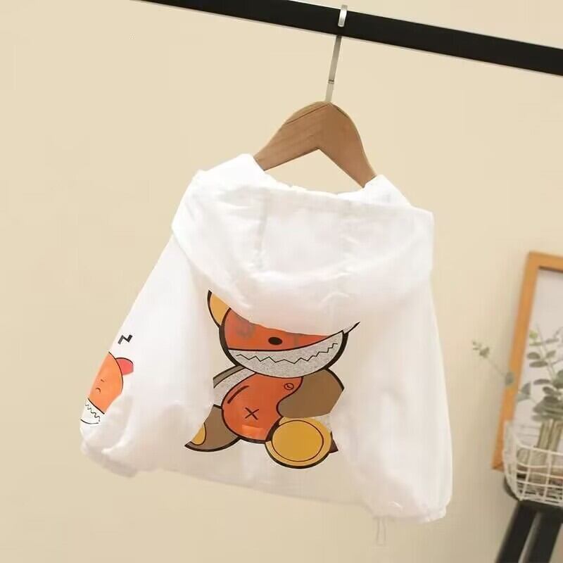 Áo Chống Nắng Mùa Hè Nhẹ Thoáng Khí Cho Trẻ Em Unisex Áo Khoác Ngoài Chống Tia UV Cho Bé Gái Áo Chống Nắng Chống Thấm Nước Cho Trẻ Em