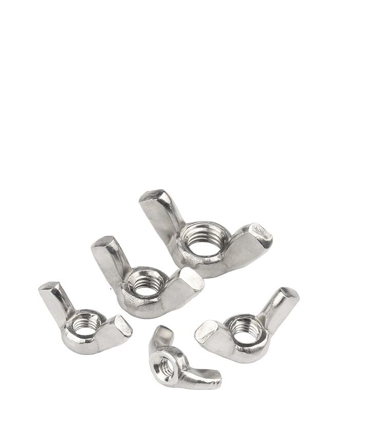 Set 5 cái M4-M12 Đai ốc tai hồng,ốc cánh chuồn, ecu tai hồng inox304 M4, M5, M6, M8, M10,M12