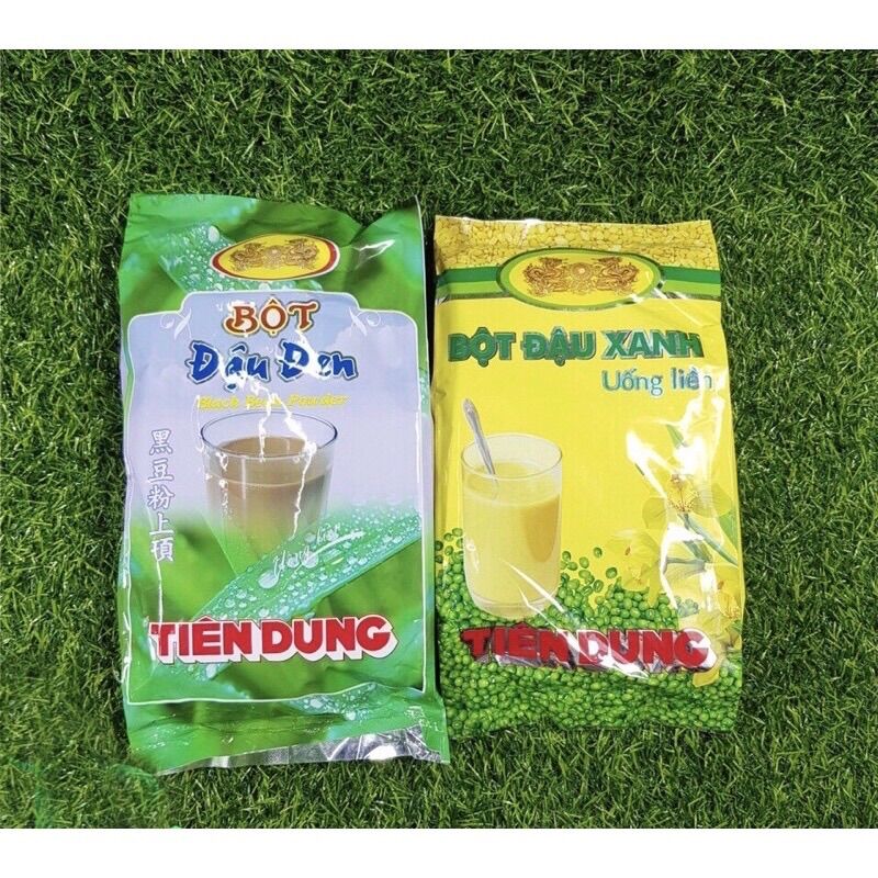 Bột đậu xanh bột đậu đen Tiên Dung bịch 10 gói x 50g