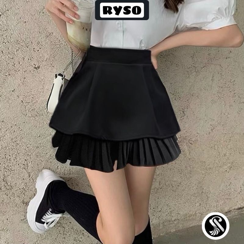 Chân váy xếp ly tầng bigsize 60-90kg