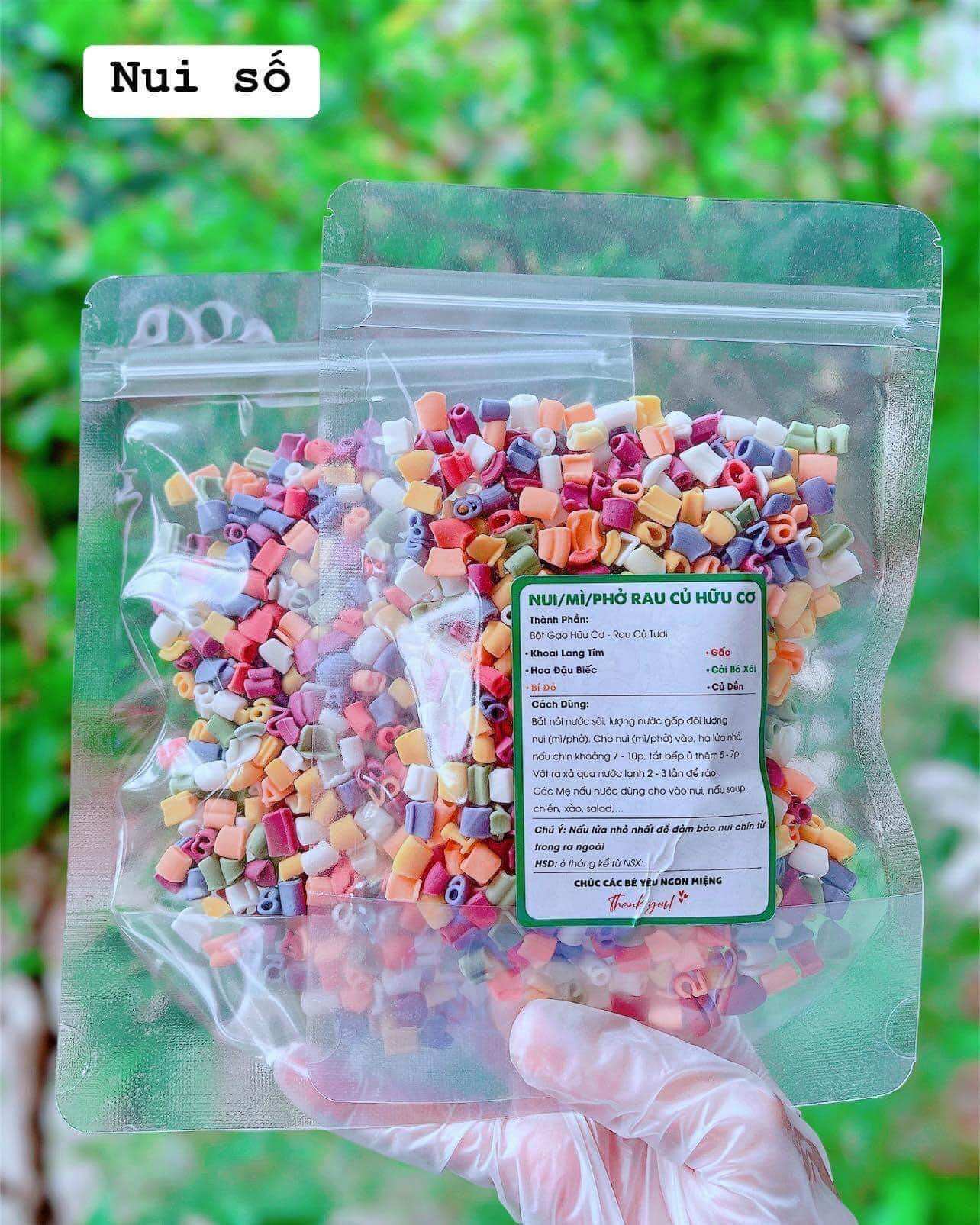 100g mì/phở / nui hữu cơ handmade cho bé ăn dặm