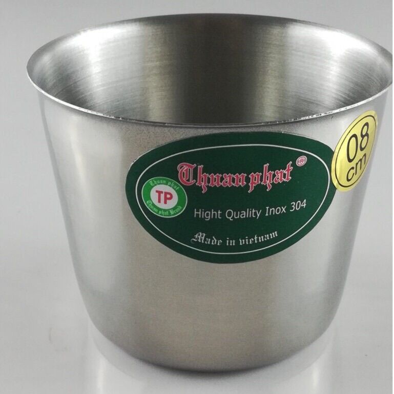 LY INOX làm đá làm bánh , Ly làm đá inox cao cấp sáng bóng đủ size từ 7 cm đến 10cm
