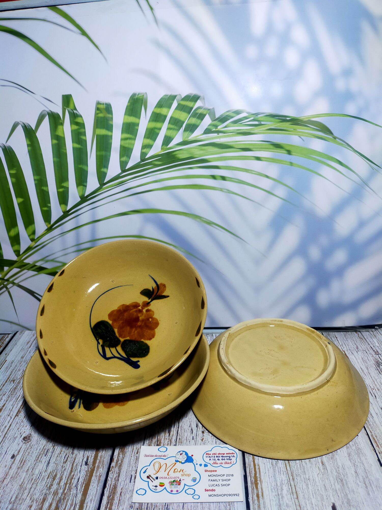 COMBO 2c DĨA KEM (lồng sâu) MS*028