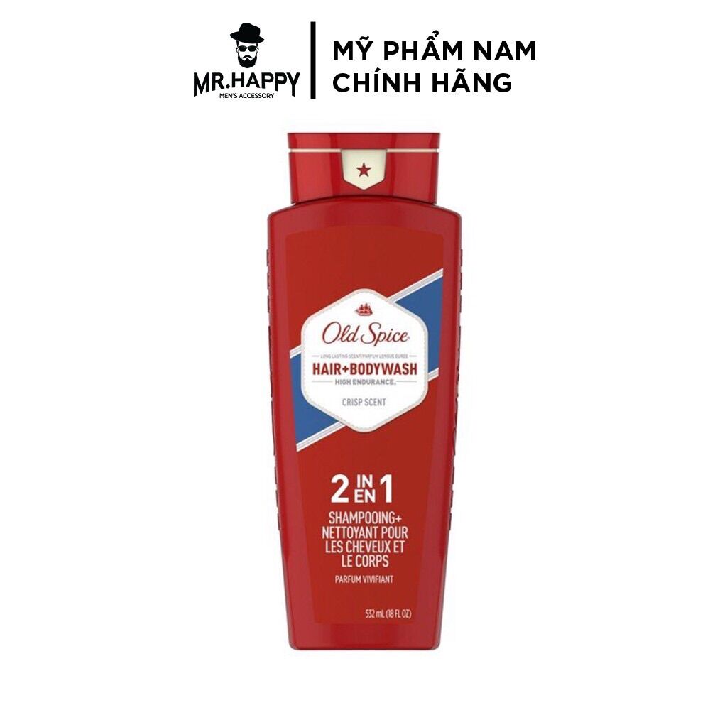Sữa tắm - gội 2in1 old spice 532ml