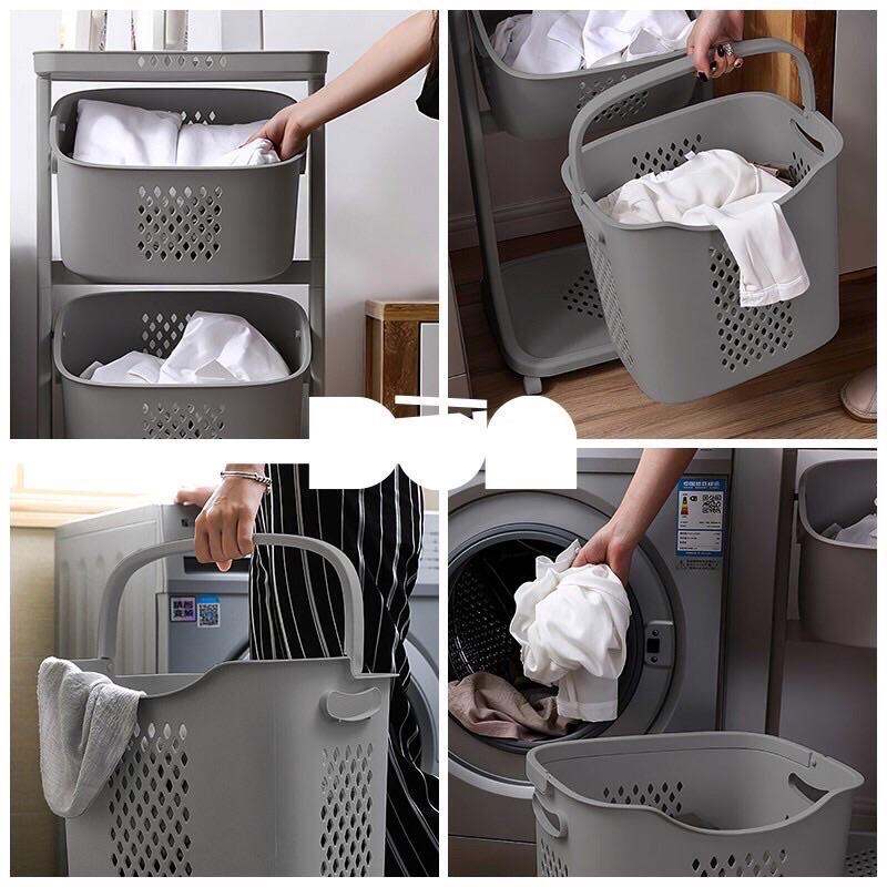 Kệ giỏ đa năng 3 tầng nhựa Việt Nhật