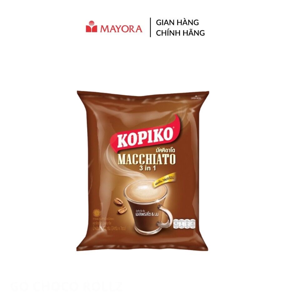 COMBO 20 GÓI CÀ PHÊ 3TR1 HOÀ TAN KOPIKO MAYORA