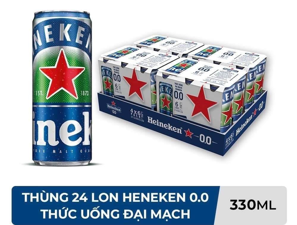 Bia Heineken  (bia 0.0% độ cồn) 330ml