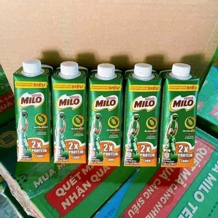 Sữa milo nắp vặn 210ml (thùng 24 hộp *210ml)