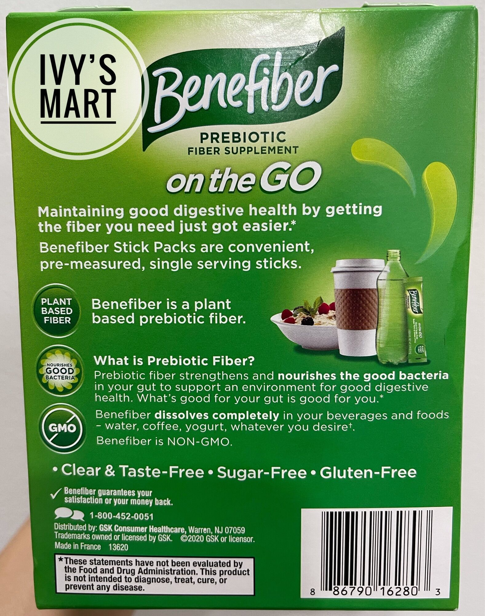 Bột bổ sung chất xơ Benefiber 28 gói