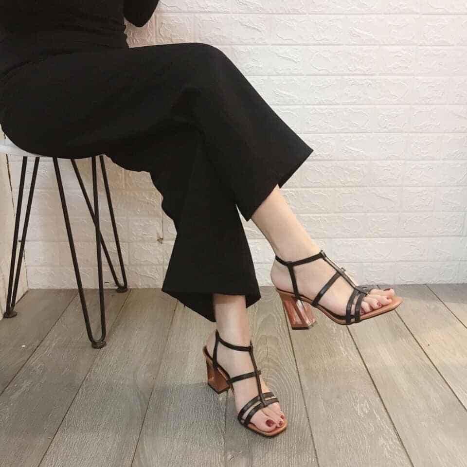 Dép quai hậu , dép dây , gót 5p