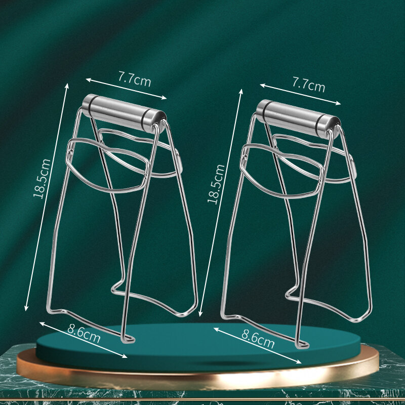 Kẹp lấy bát inox 304 kẹp chống nóng kẹp bát nhà bếp kẹp bát đĩa dụng cụ kẹp bát hấp thức ăn bằng tay chống bỏng
