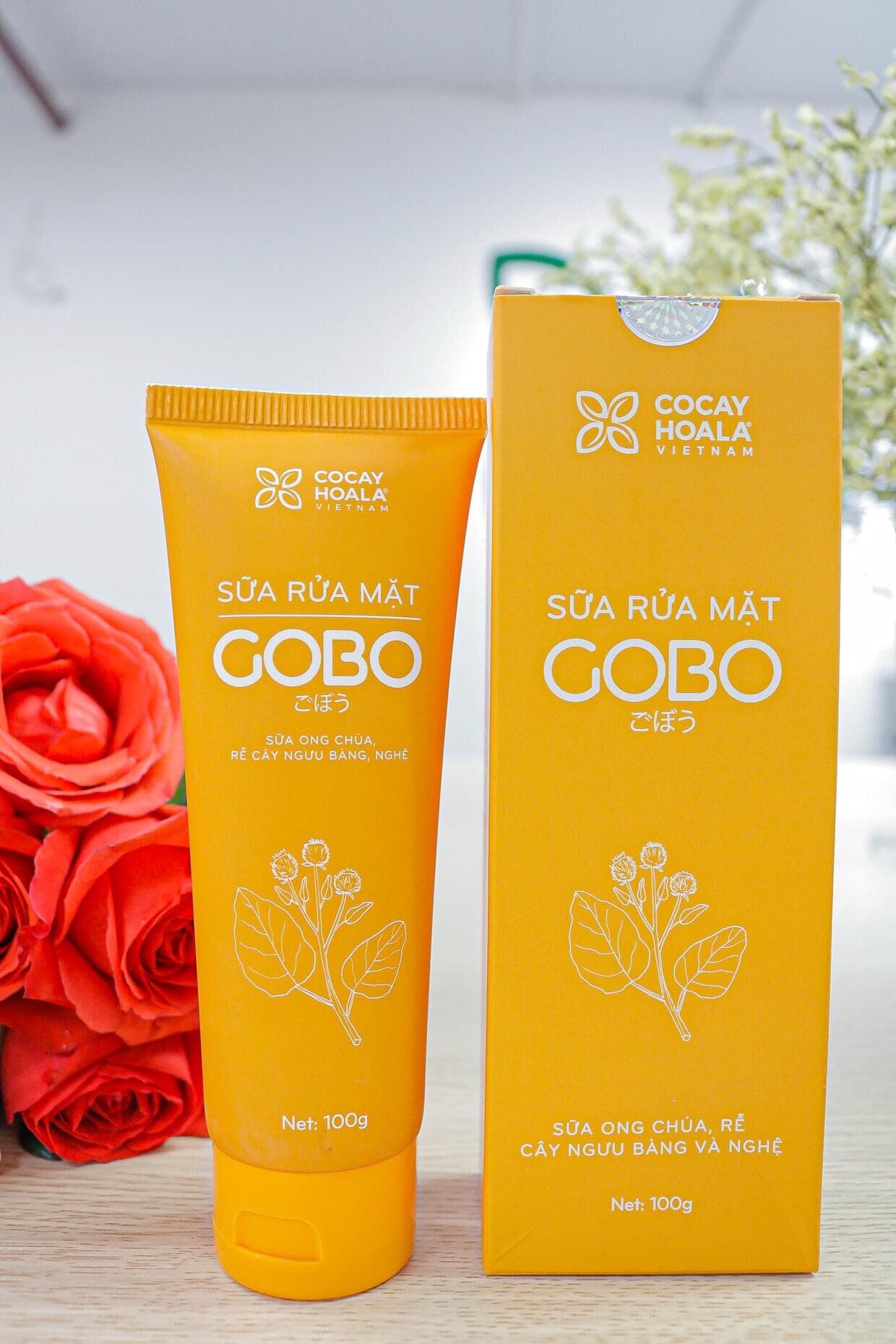 [TẶNG XỊT CHỐNG NẮNG BƠ NGHỆ 220k] Sữa rửa mặt GOBO thảo dược thiên nhiên