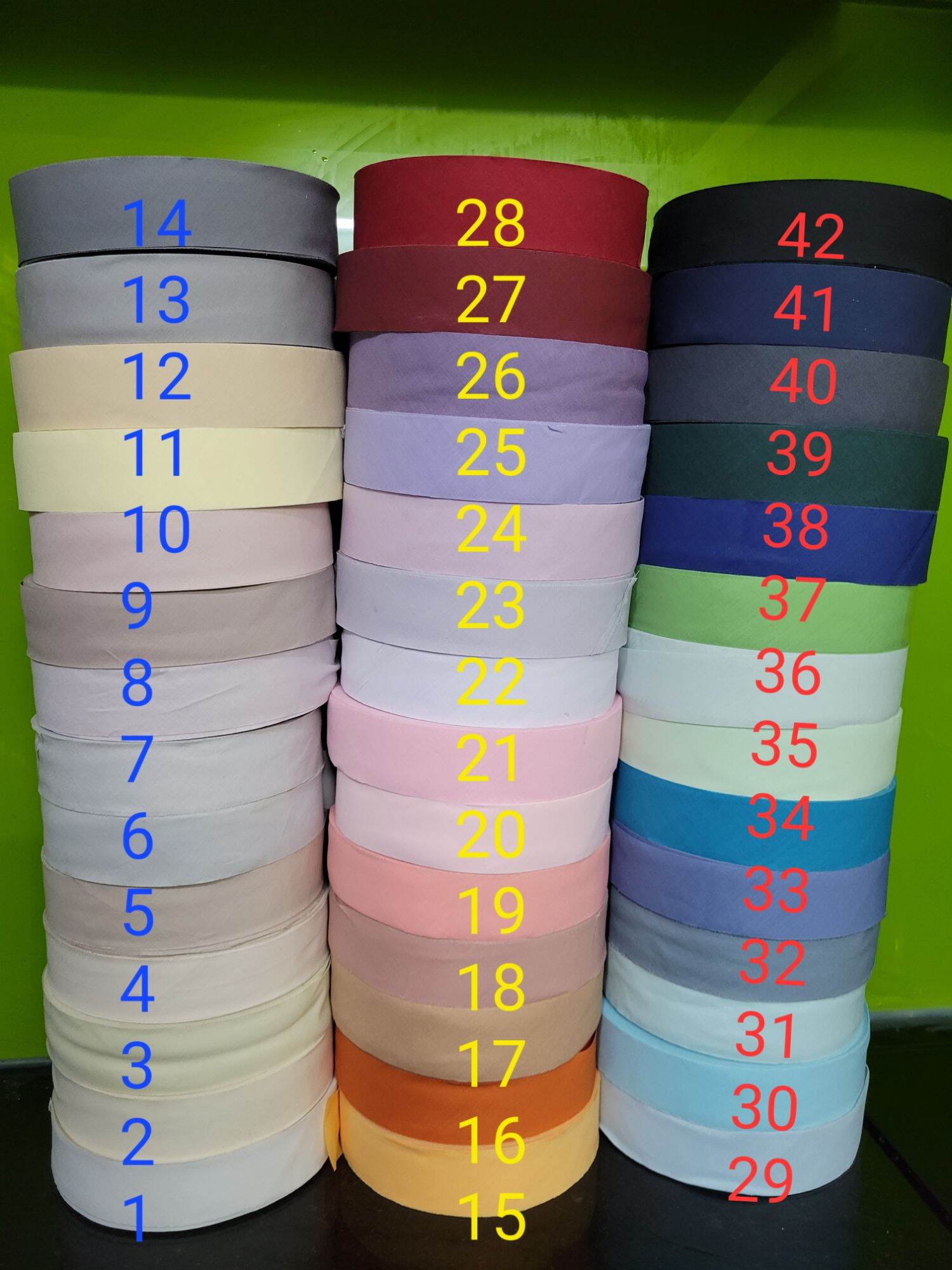 Sét 5m viền thô xịn bản 3cm (chọn màu)