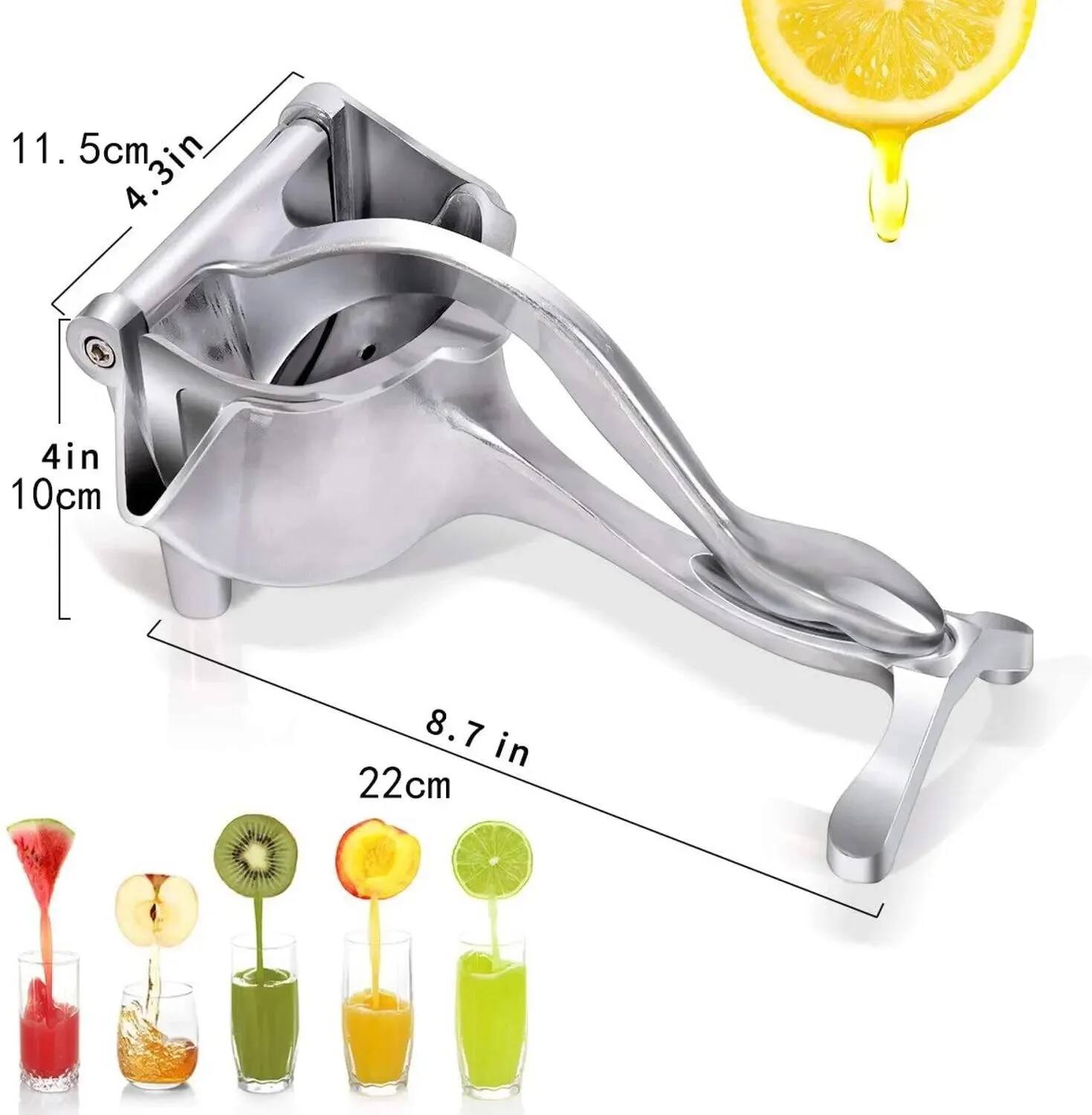 Hợp kim nhôm ép nước trái cây tay áp lực Máy ép trái cây lựu cam chanh đường mía nước trái cây nhà bếp thanh trái cây công cụ