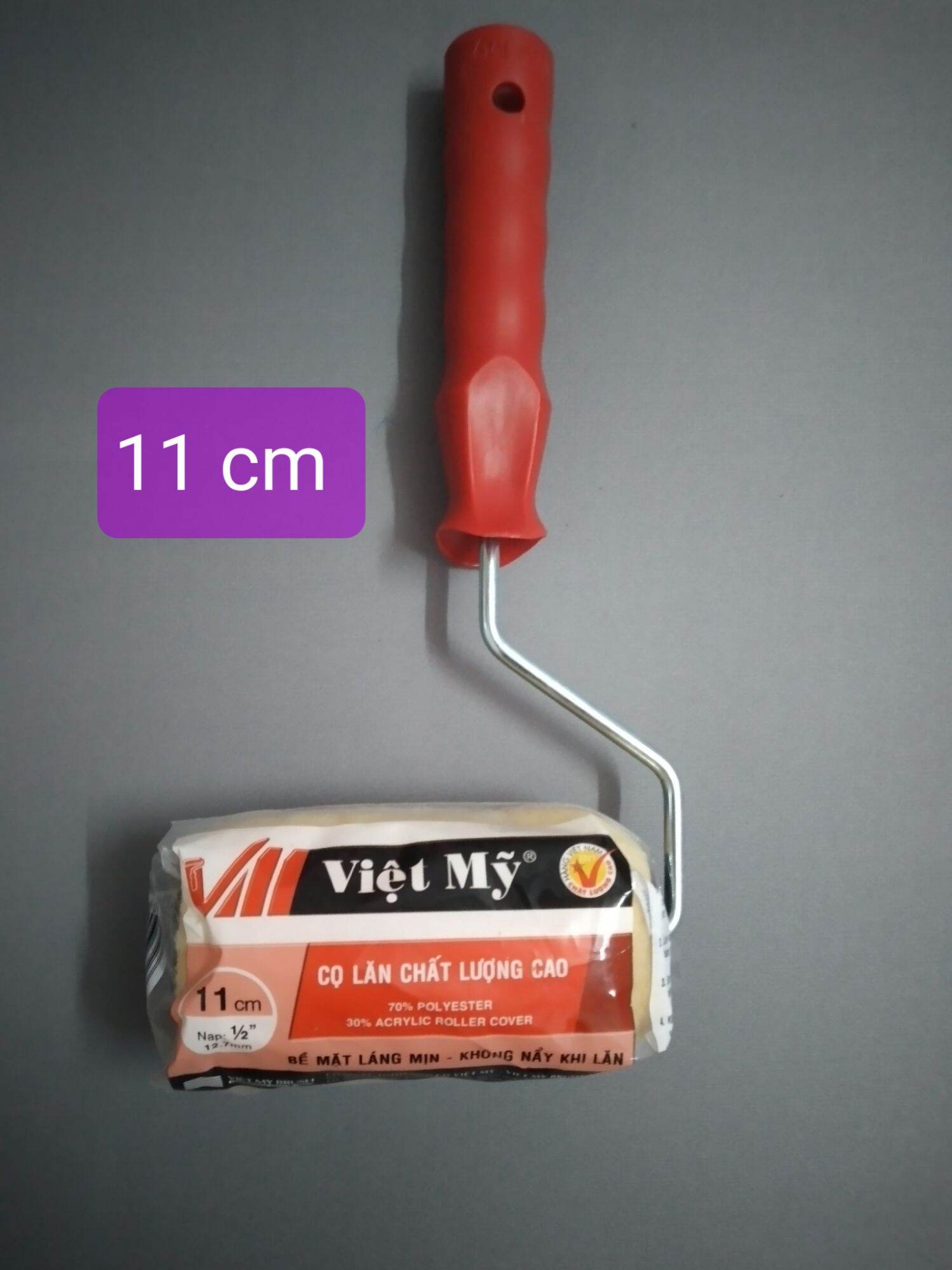 cọ lăn Việt Mỹ có 4 size, sản phẩm là 1 cây