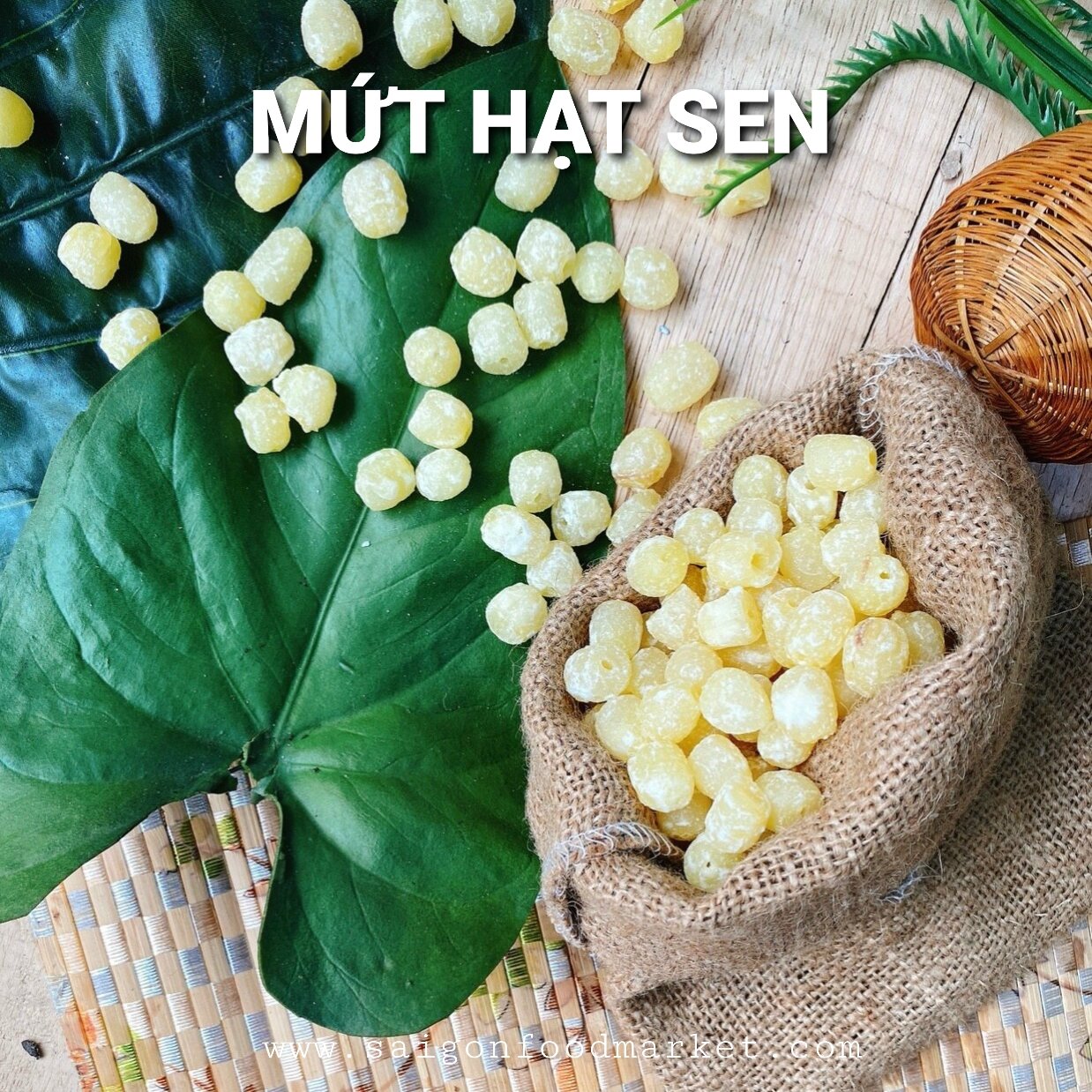 Mứt Hạt Sen 500g