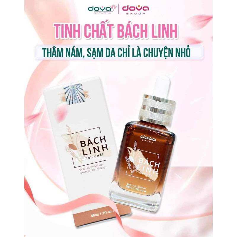 Tinh chất bách linh dova hàng chuẩn làm ẩm da giúp da luôn mềm mại