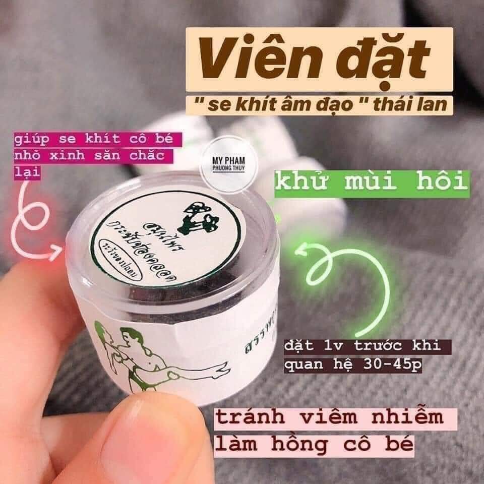 Viên đặt se khít thái lan 10 viên hũ