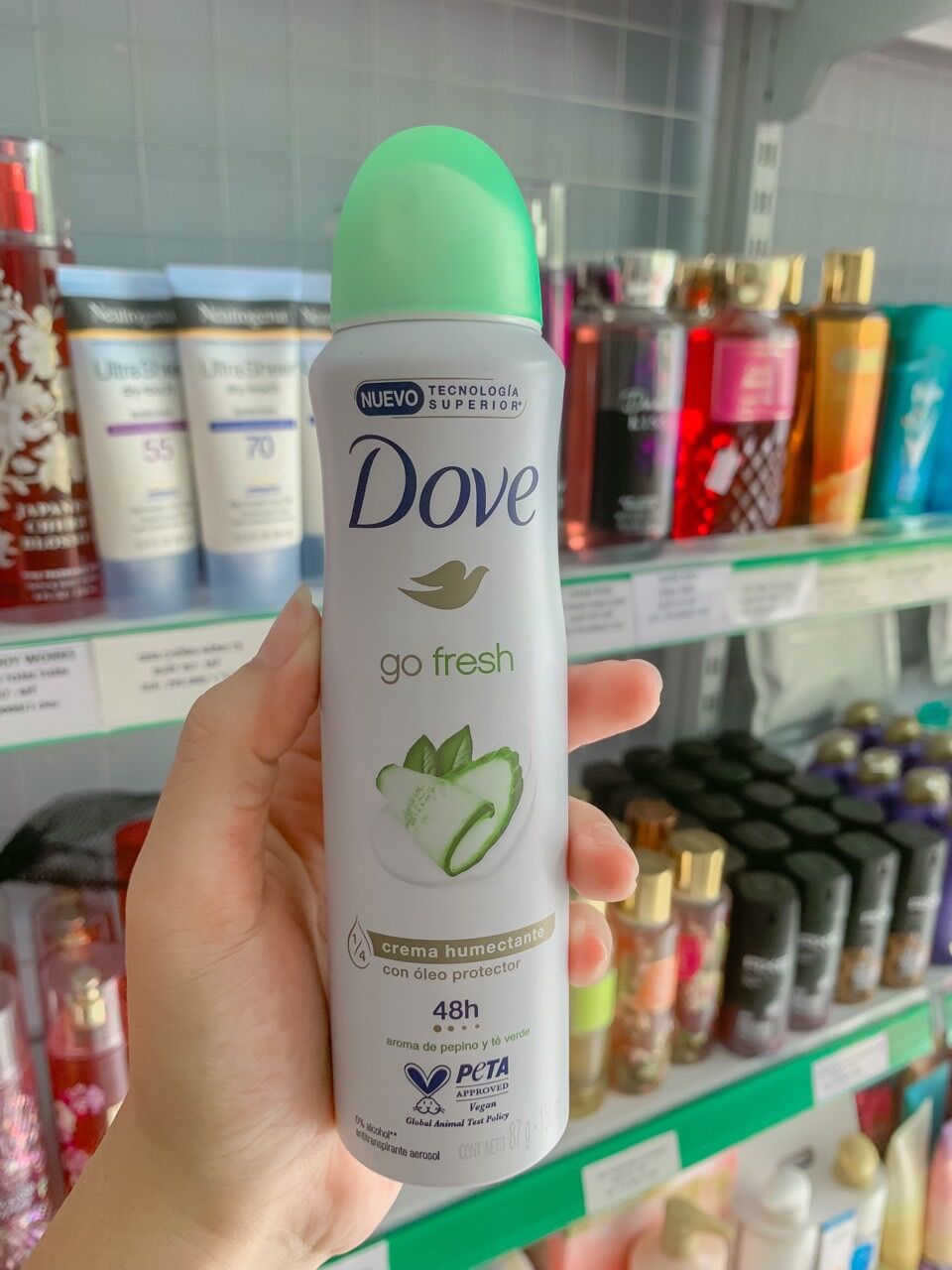 Xịt khử mùi DOVE