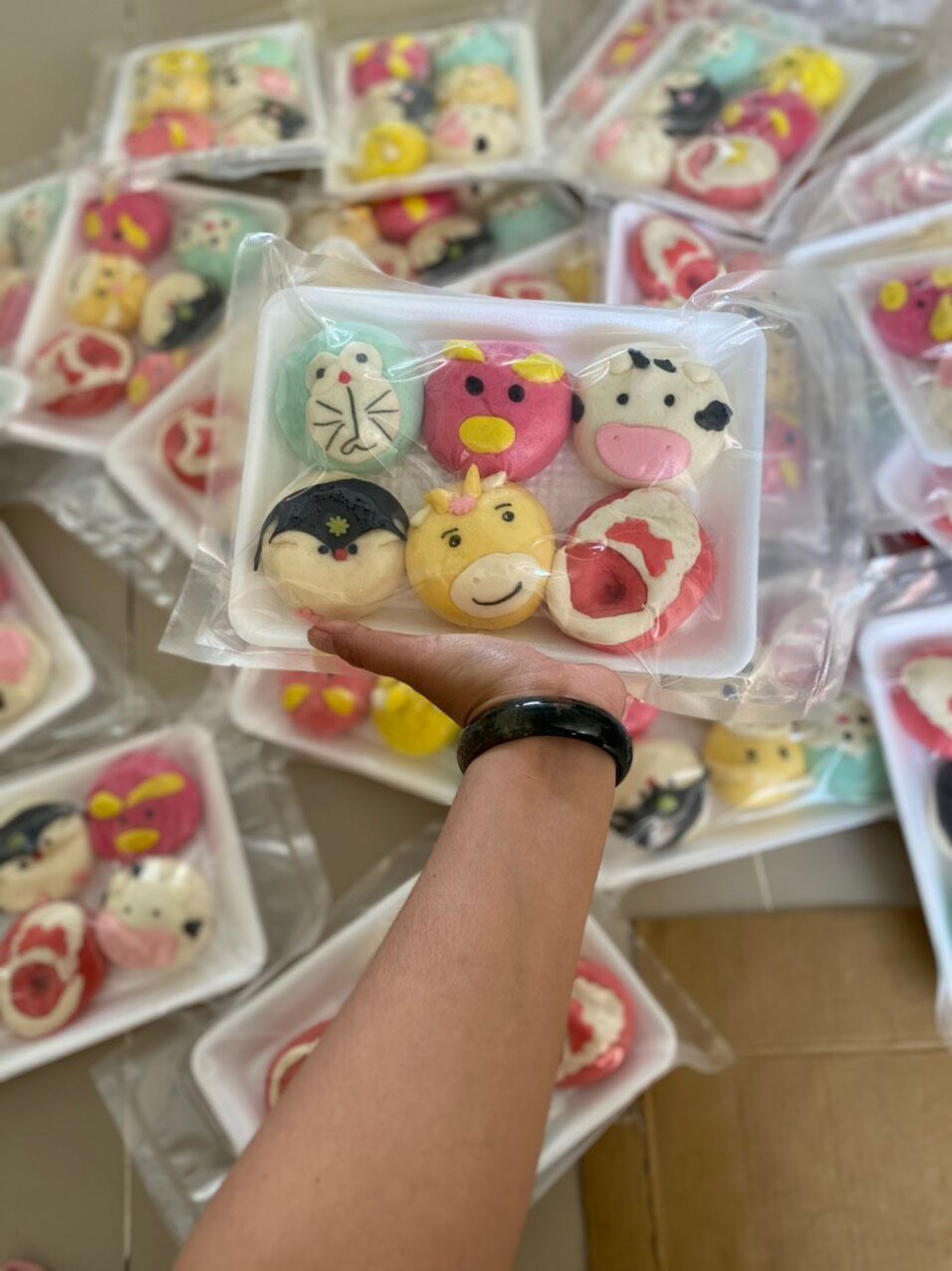 🐮🐔🐣🐱
SET BÁNH BAO HÌNH THÚ 🐷🐮🐔🐣6 Bánh