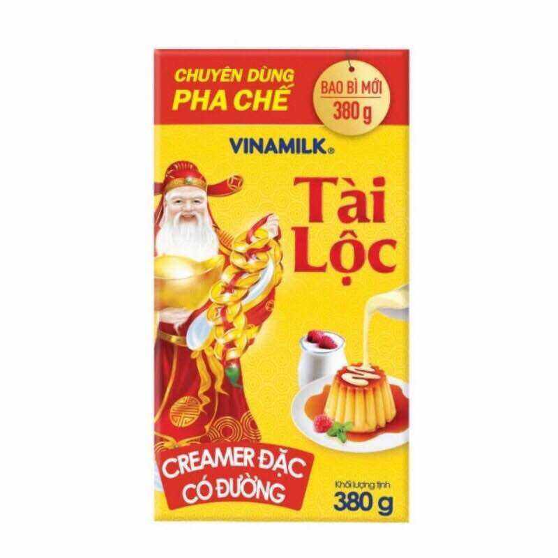 Hộp Sữa đặc Giấy Vinamilk Tài Lộc 380g