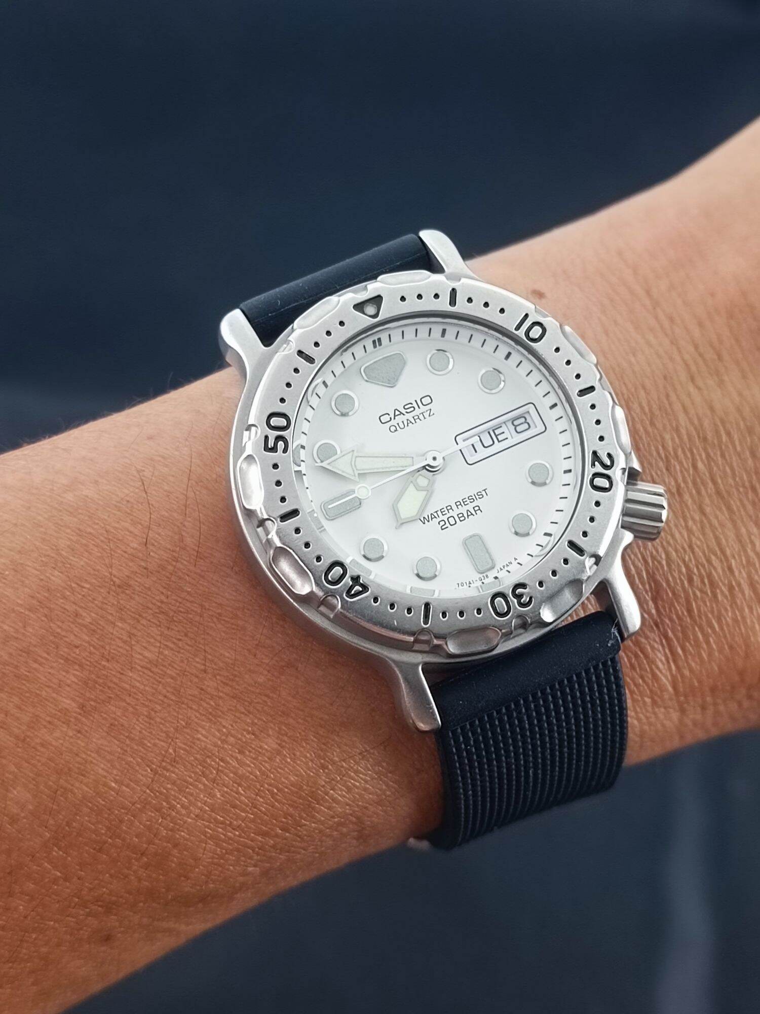 Casio Japanese watch, high-end battery movement, size 37