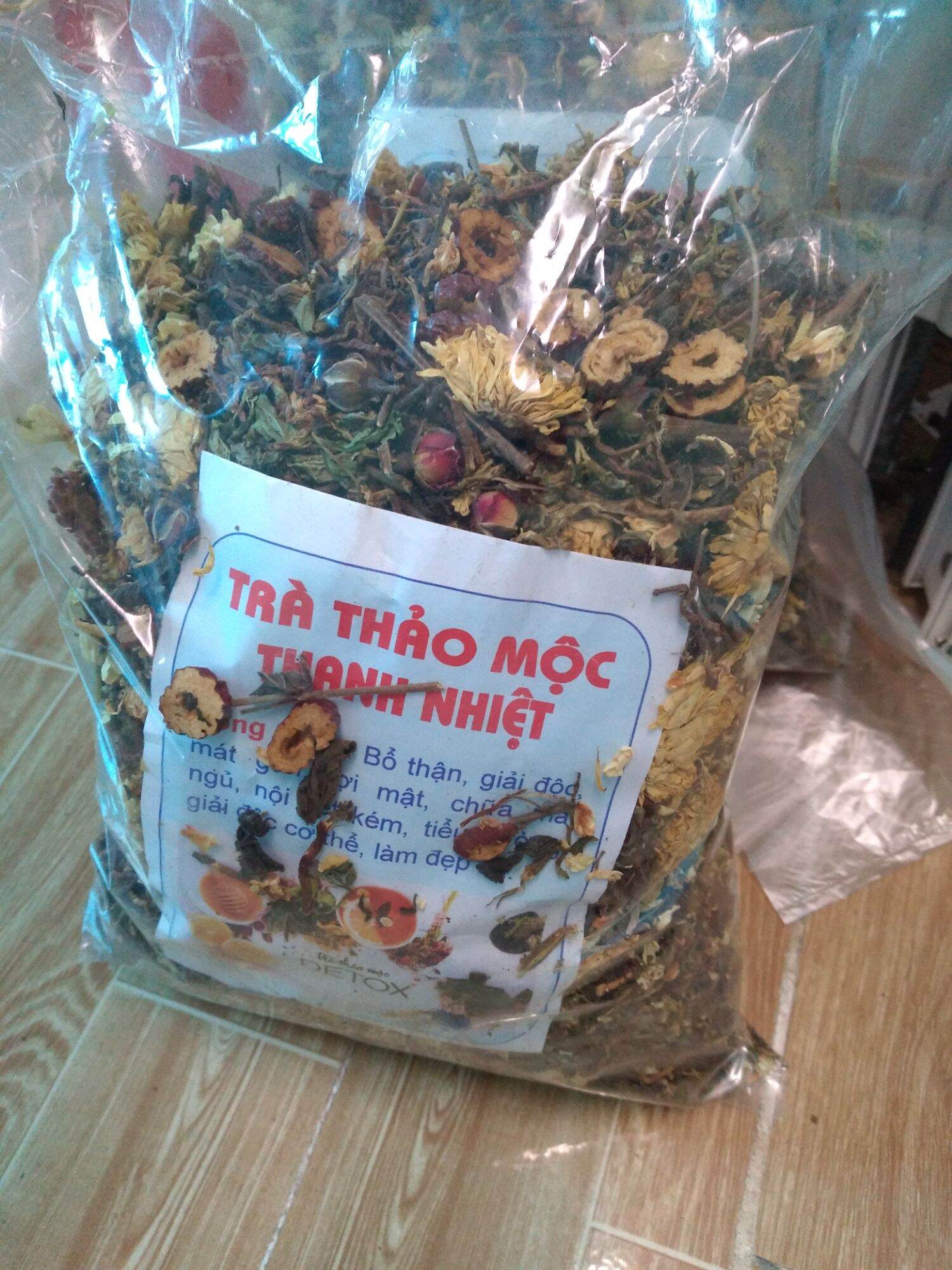 Trà thảo mộc thanh nhiệt -mát gan -đẹp da