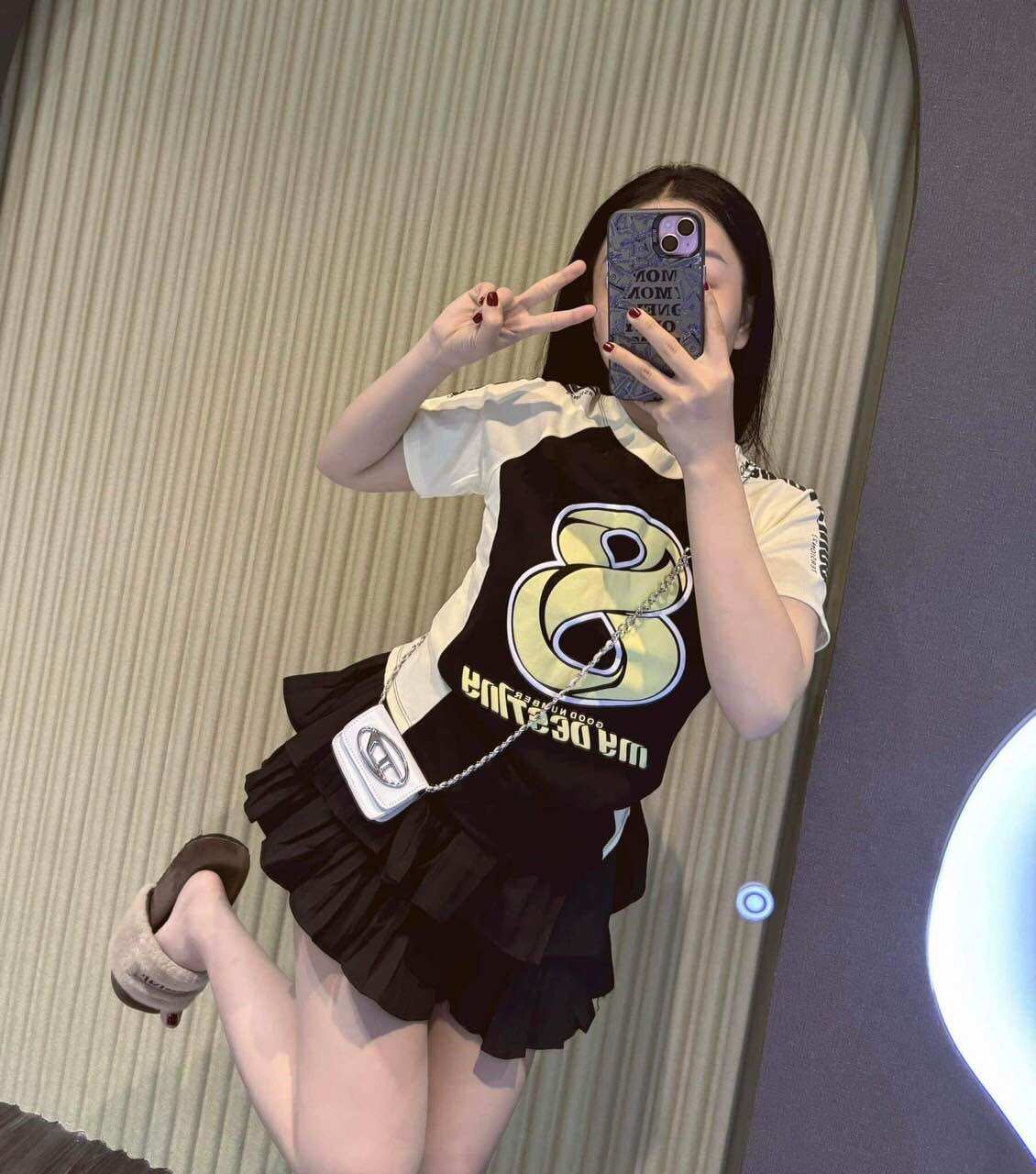 Áo thun babytee form vừa - số 8 babytee