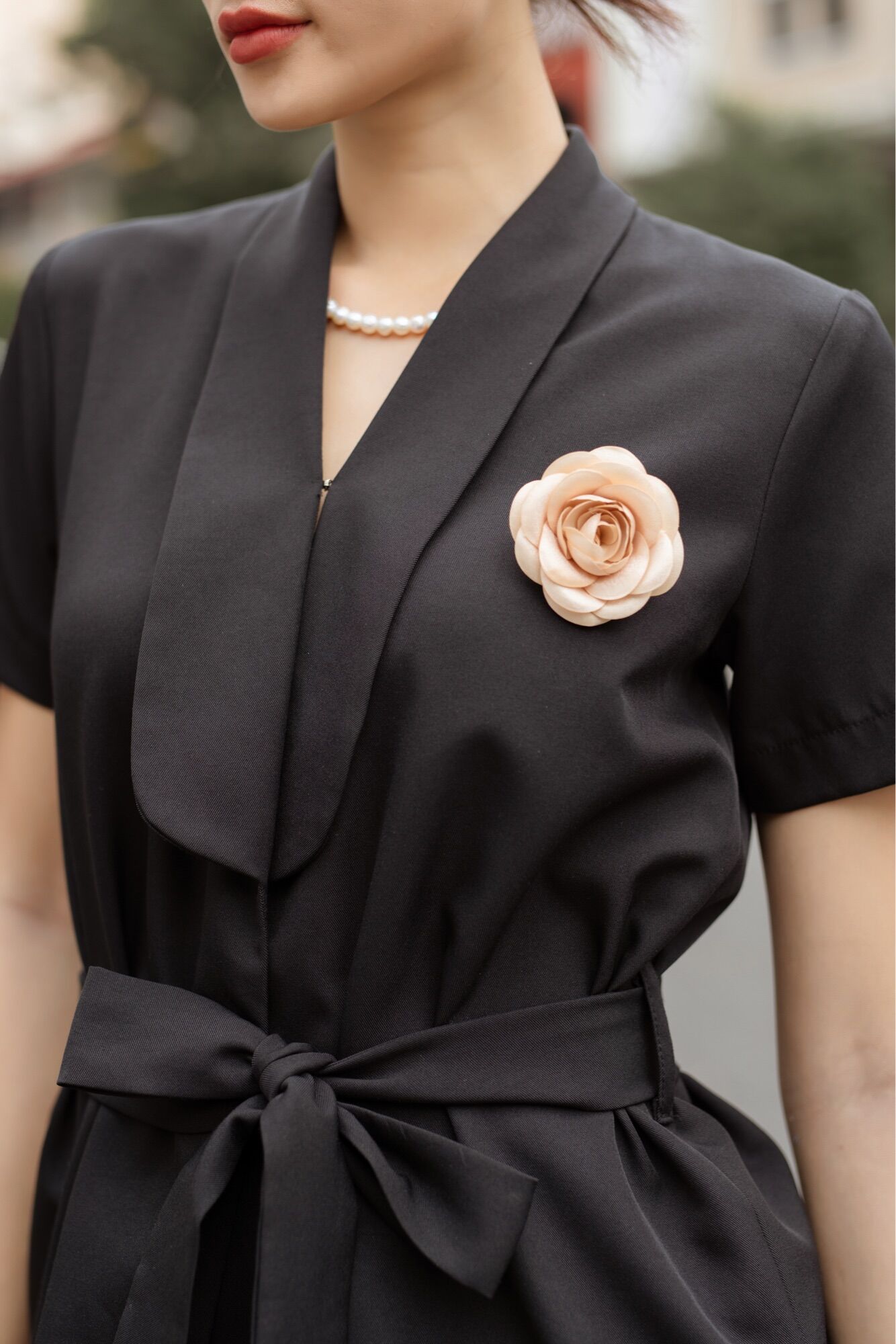 Clothesrack Sammie top wt sleeves/ áo cổ sam có tay