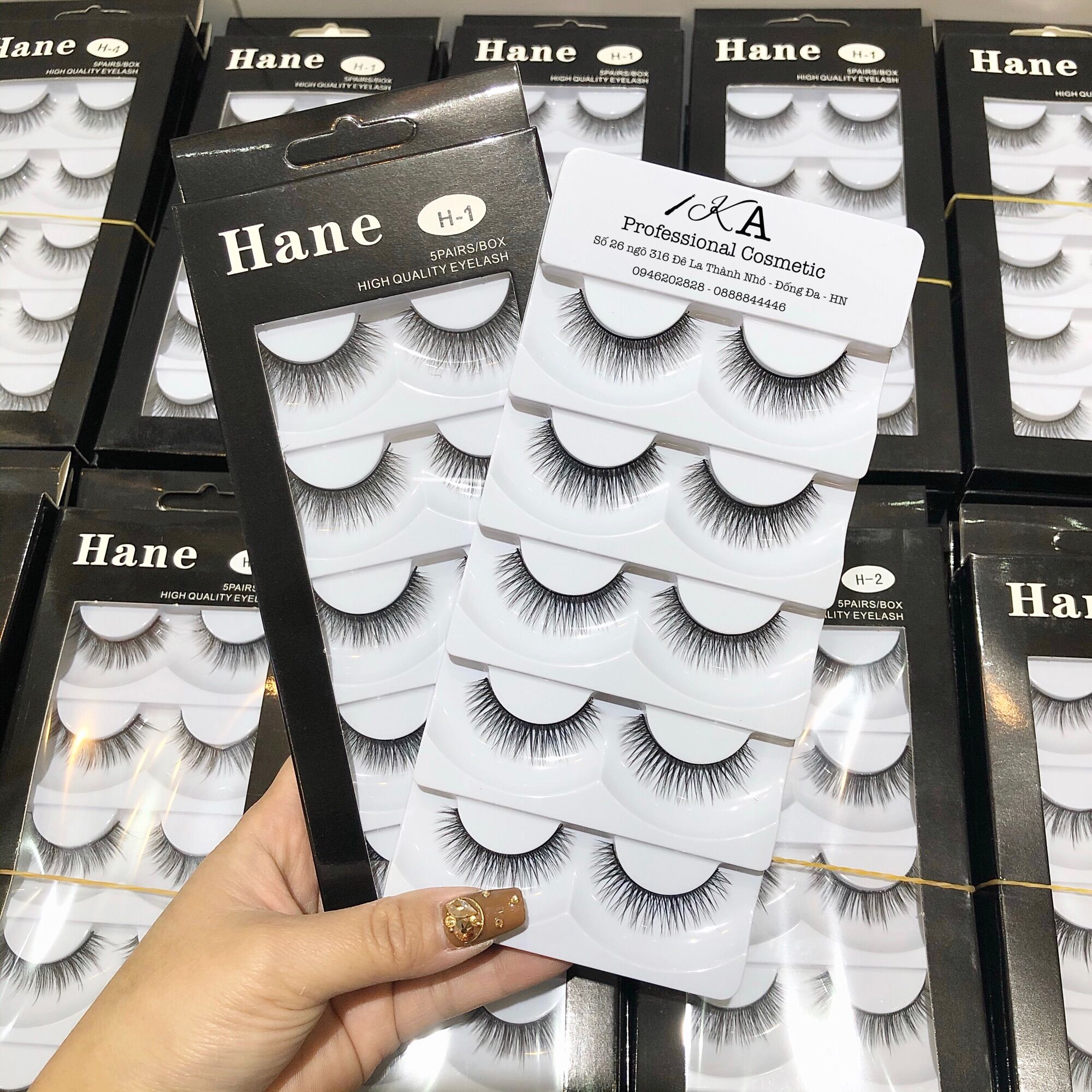 Mi giả Hane 5 đôi siêu đẹp