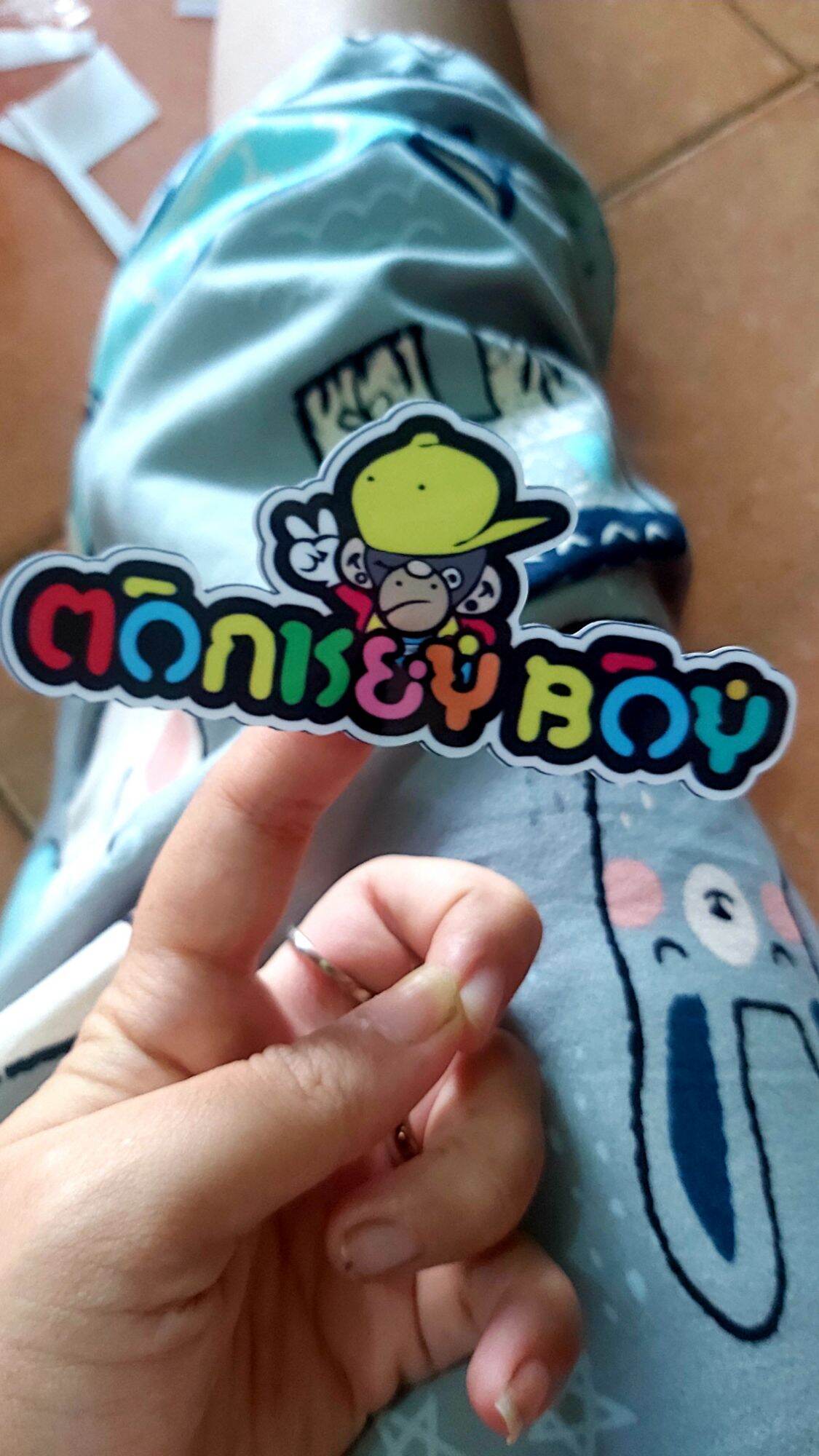 Combo 2 tem decal monkey boy dán xe giá rẻ