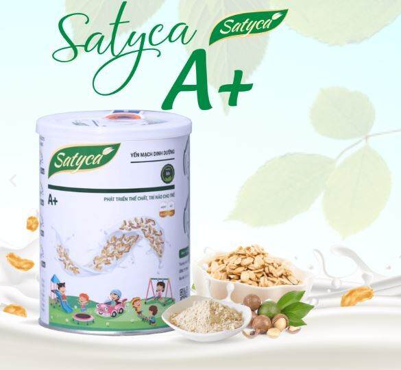 Sữa Satyca A+ - Sữa yến mạch và hạt dinh dưỡng