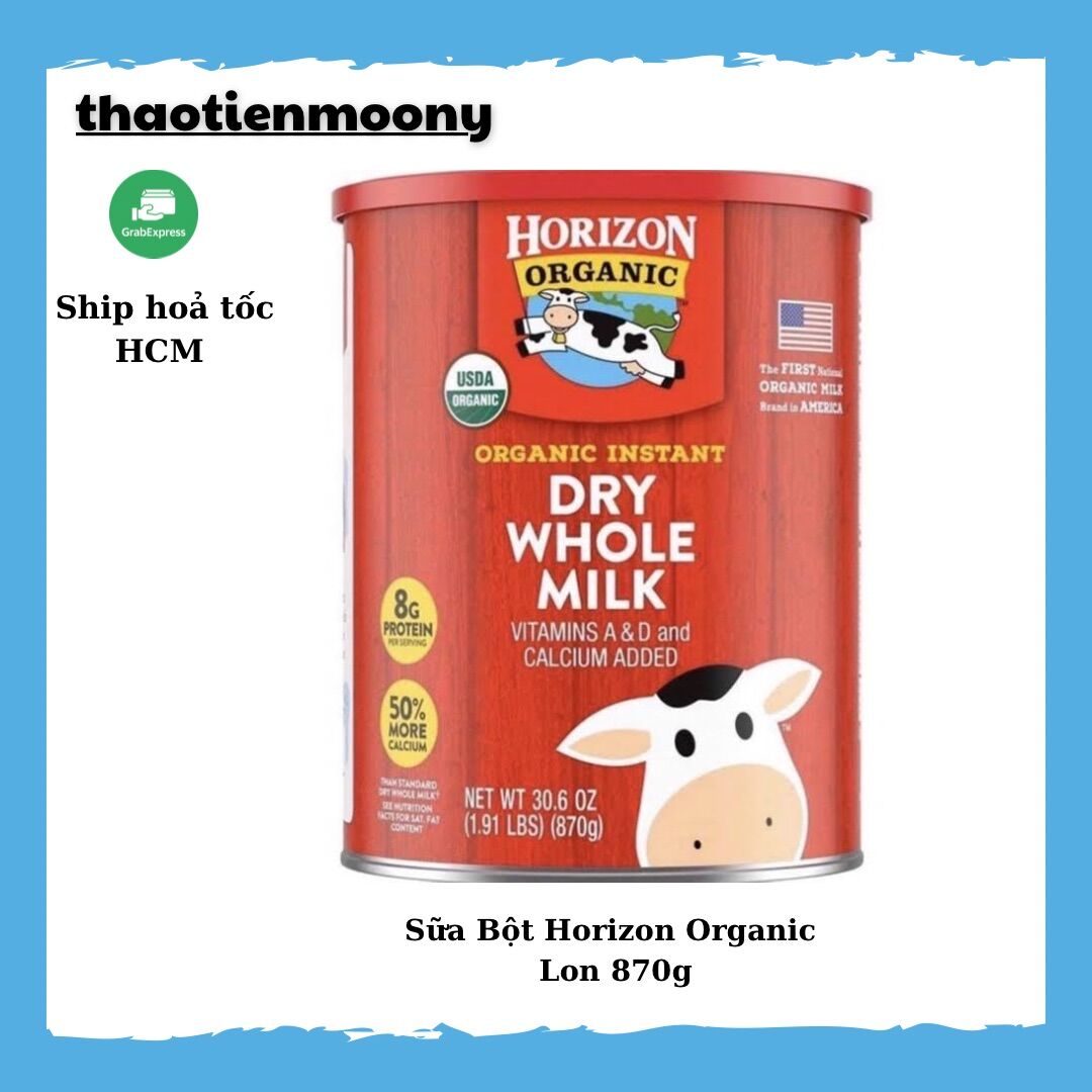 Sữa Tươi Nguyên Kem Dạng Bột Horizon Organic 870g