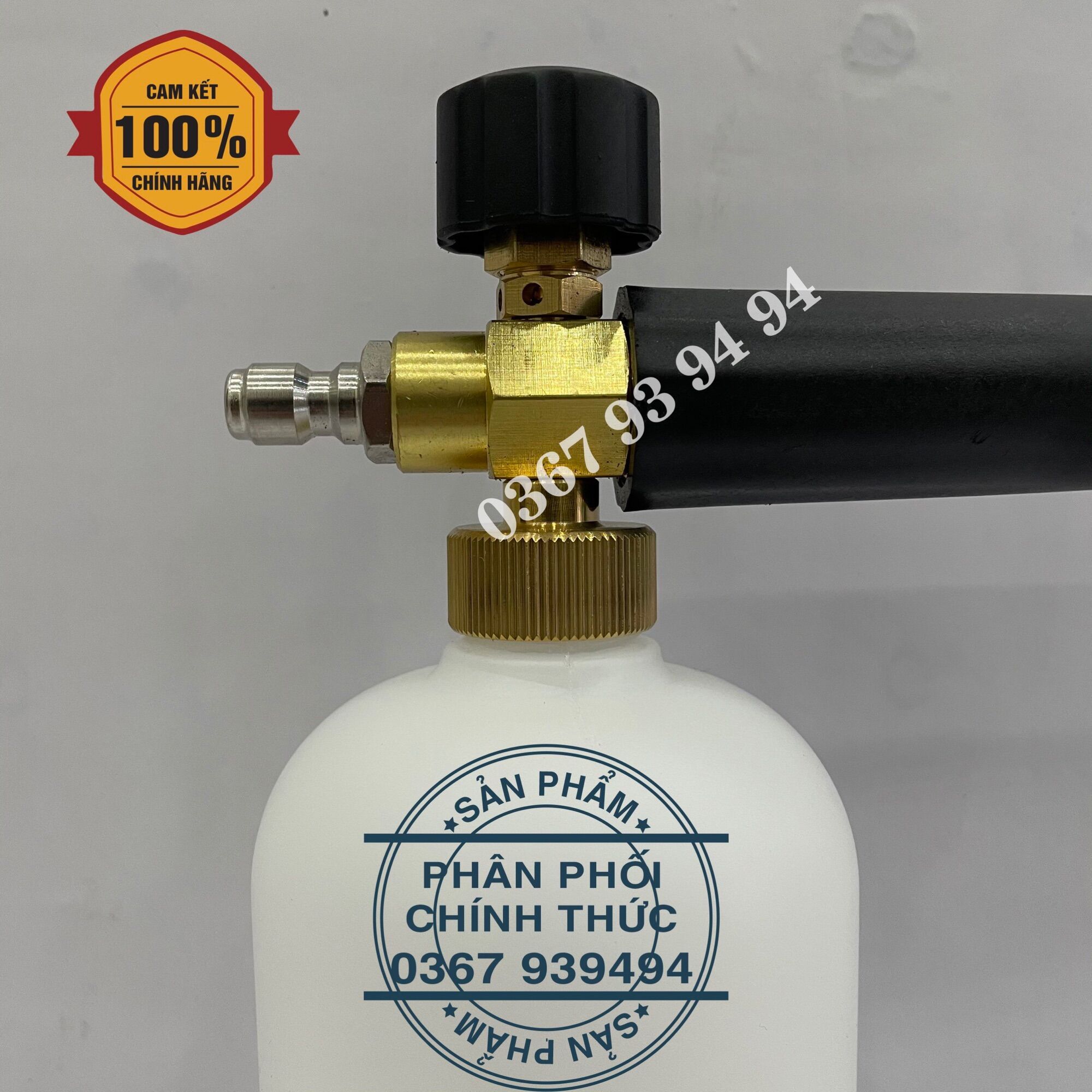 Bình Phun Tạo Bọt Tuyết 1L - Gắn Máy Rửa Xe