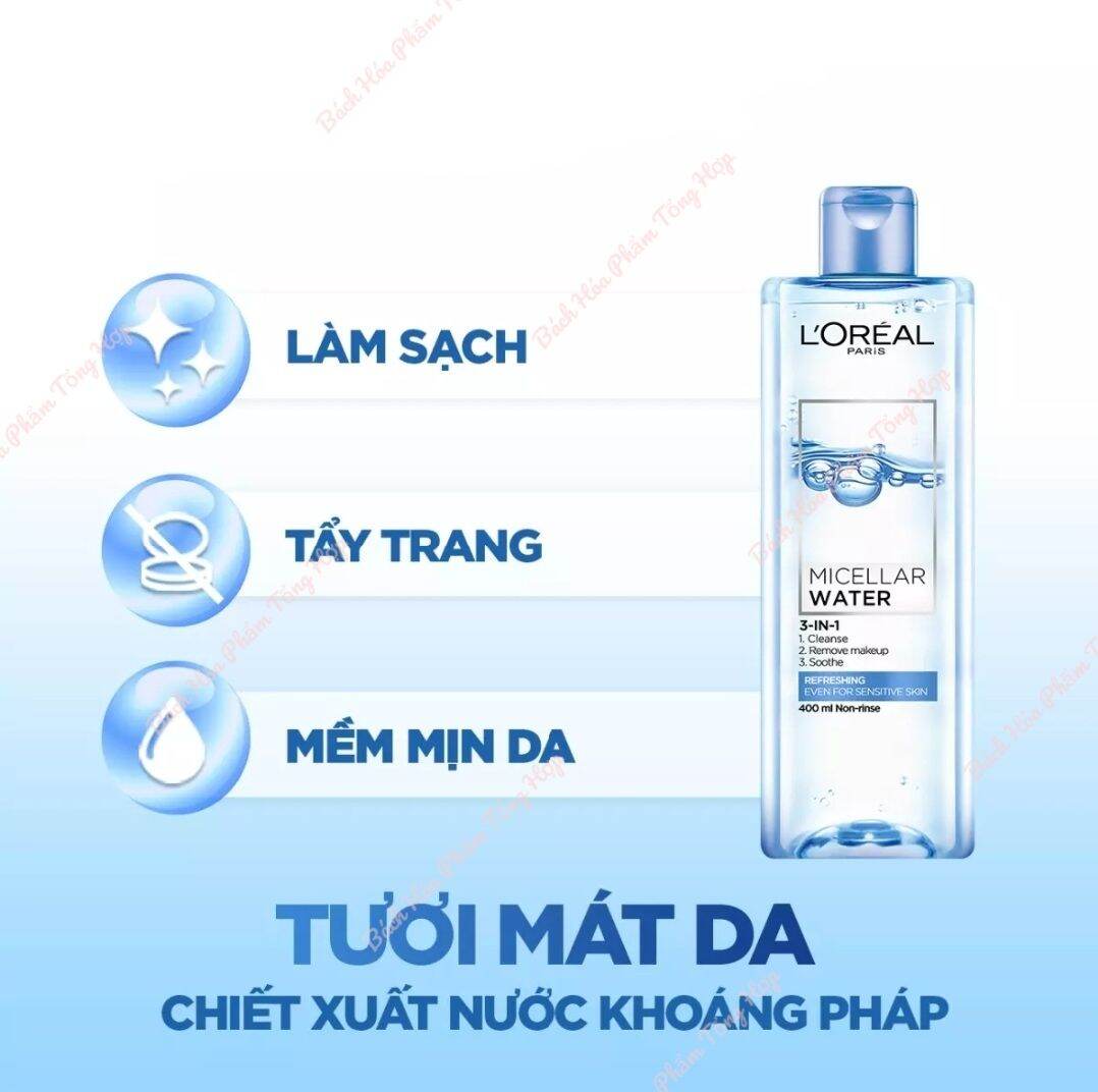 Nước tẩy trang L'Oreal Paris