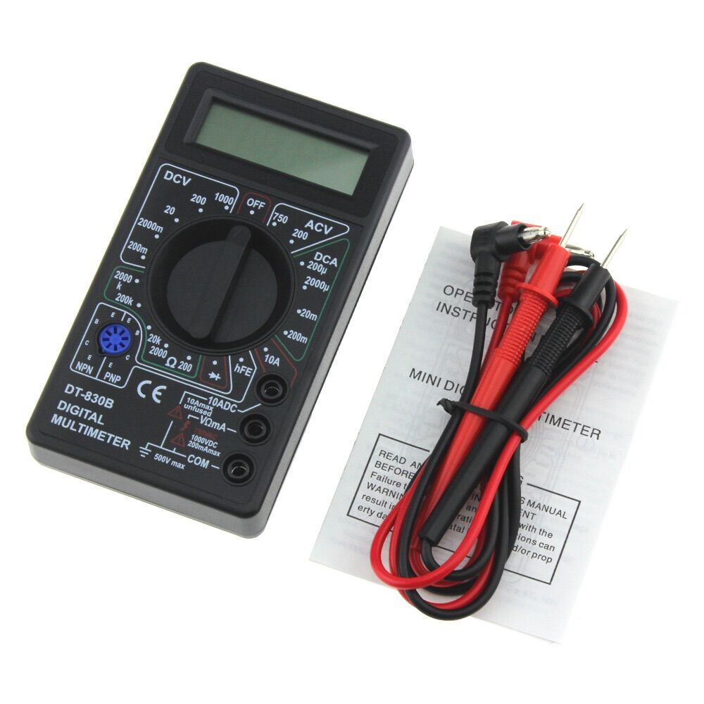 Đồng hồ vạn năng đo điện A830L và DT-830B