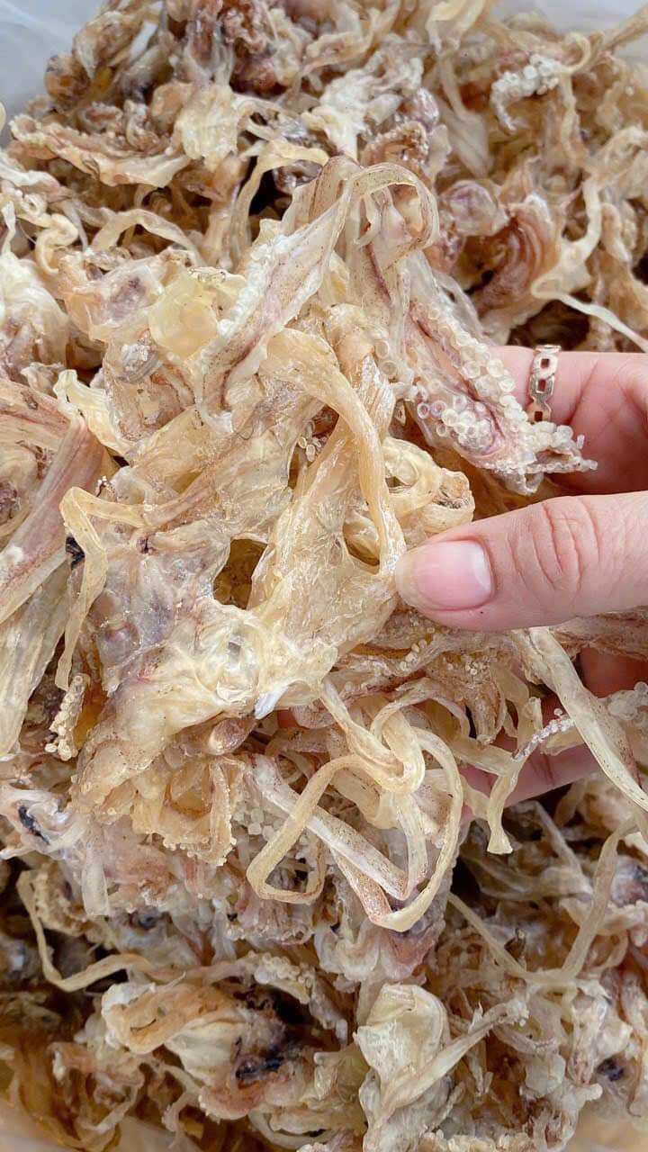 500g Râu mực Bầu Khô