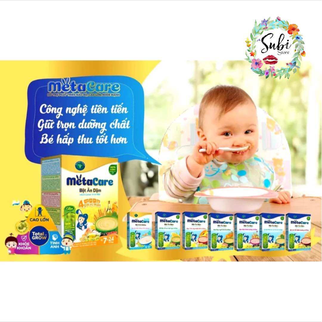 Bột ăn dặm Metacare 5 vị ngọt & olive (200g)