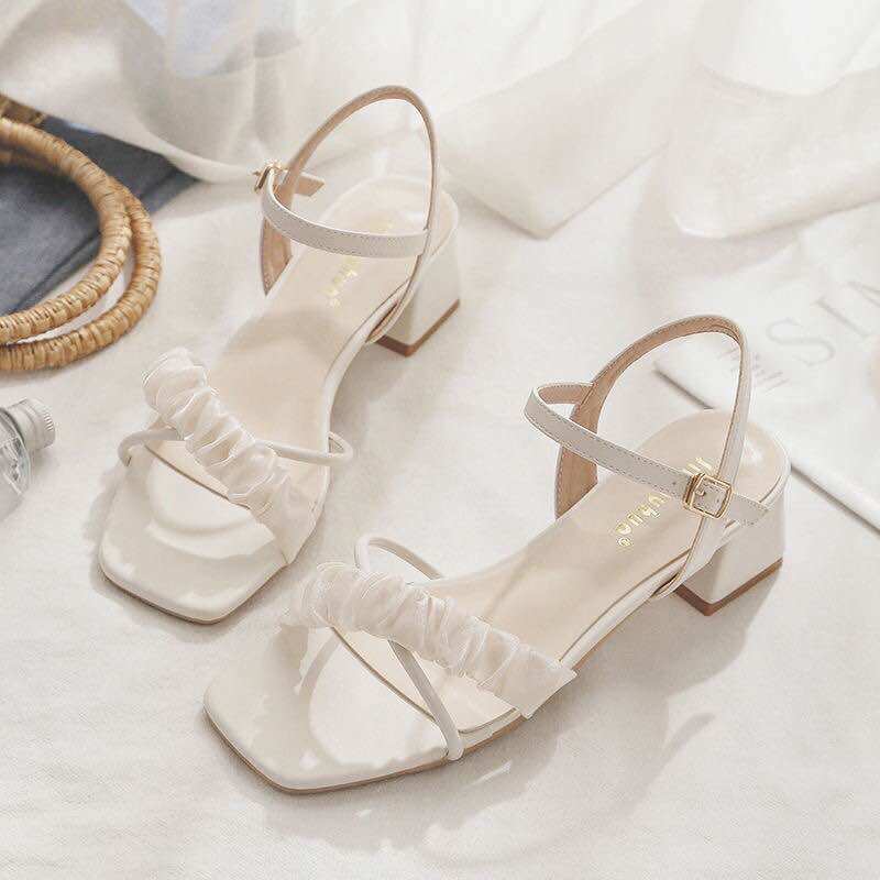 Giày sandan 5 phân bánh bèo xinh hàng VNXK loại 1