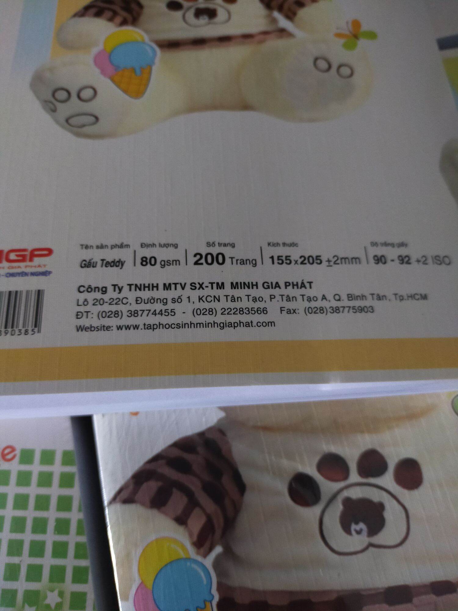 5Quyển  Tập   Vở  Học   Sinh   4ôLy   (200trang)
