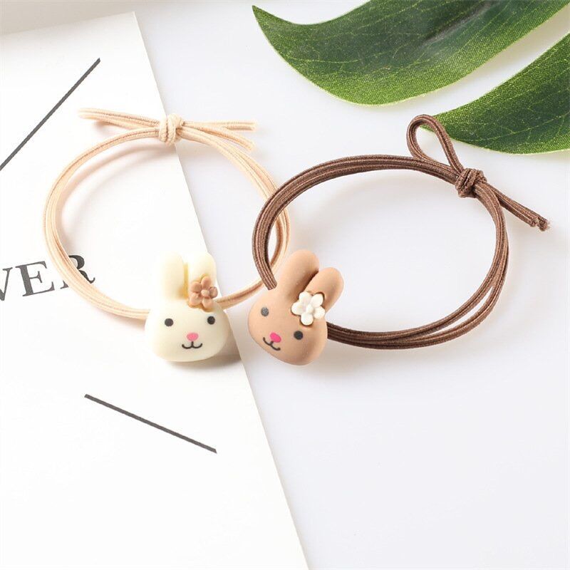 Dây buộc tóc gấu nâu